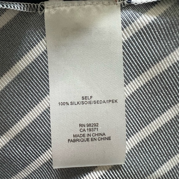 Tibi Delphina Stripe Shirred Skirt - Picture 5 of 6